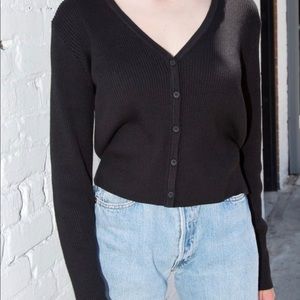 Brandy Melville black button up